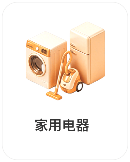深圳润丰世信息技术有限公司，会员商品类目-家用电器